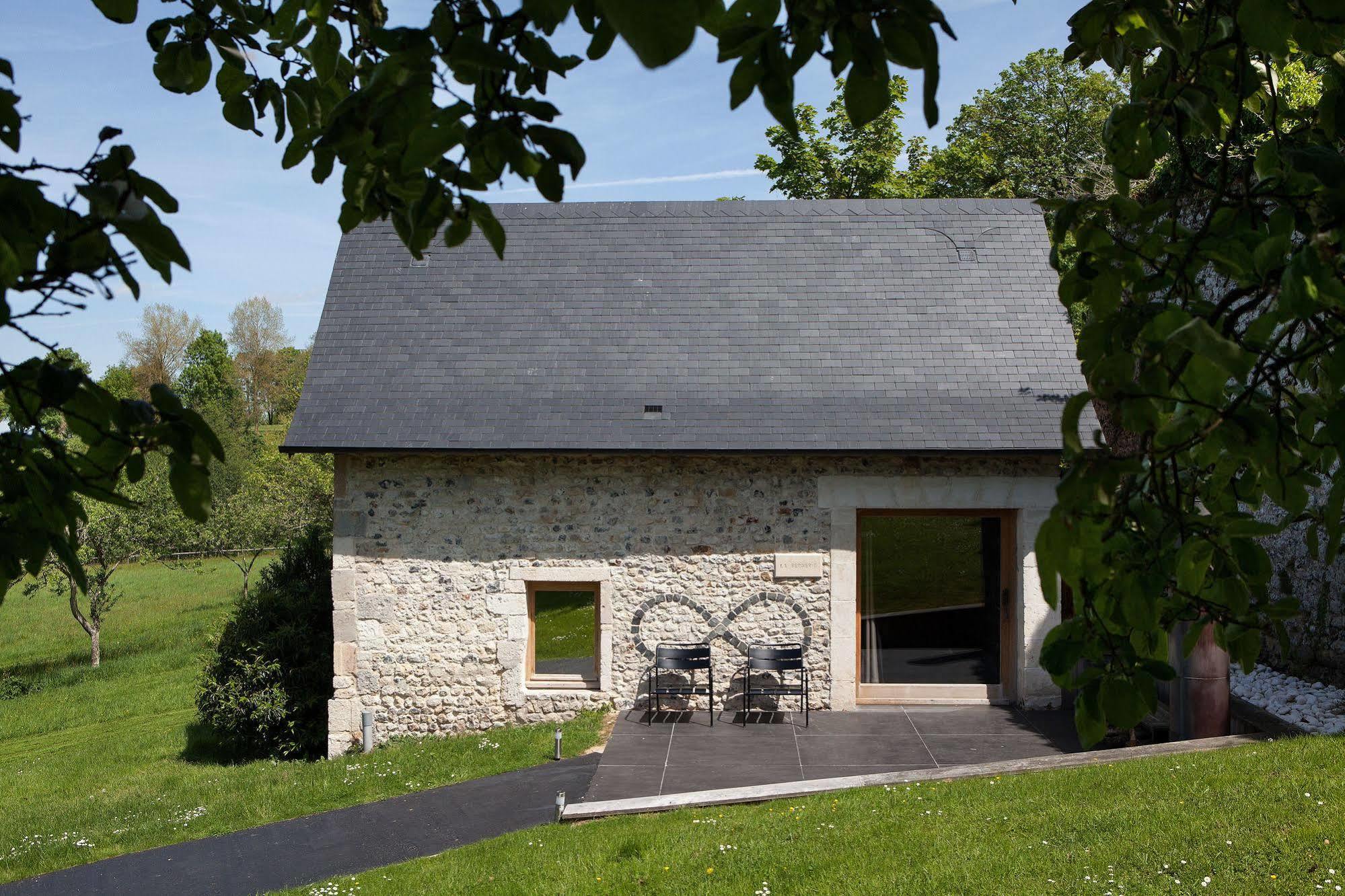La Chaumiere Hotell Honfleur Exteriör bild