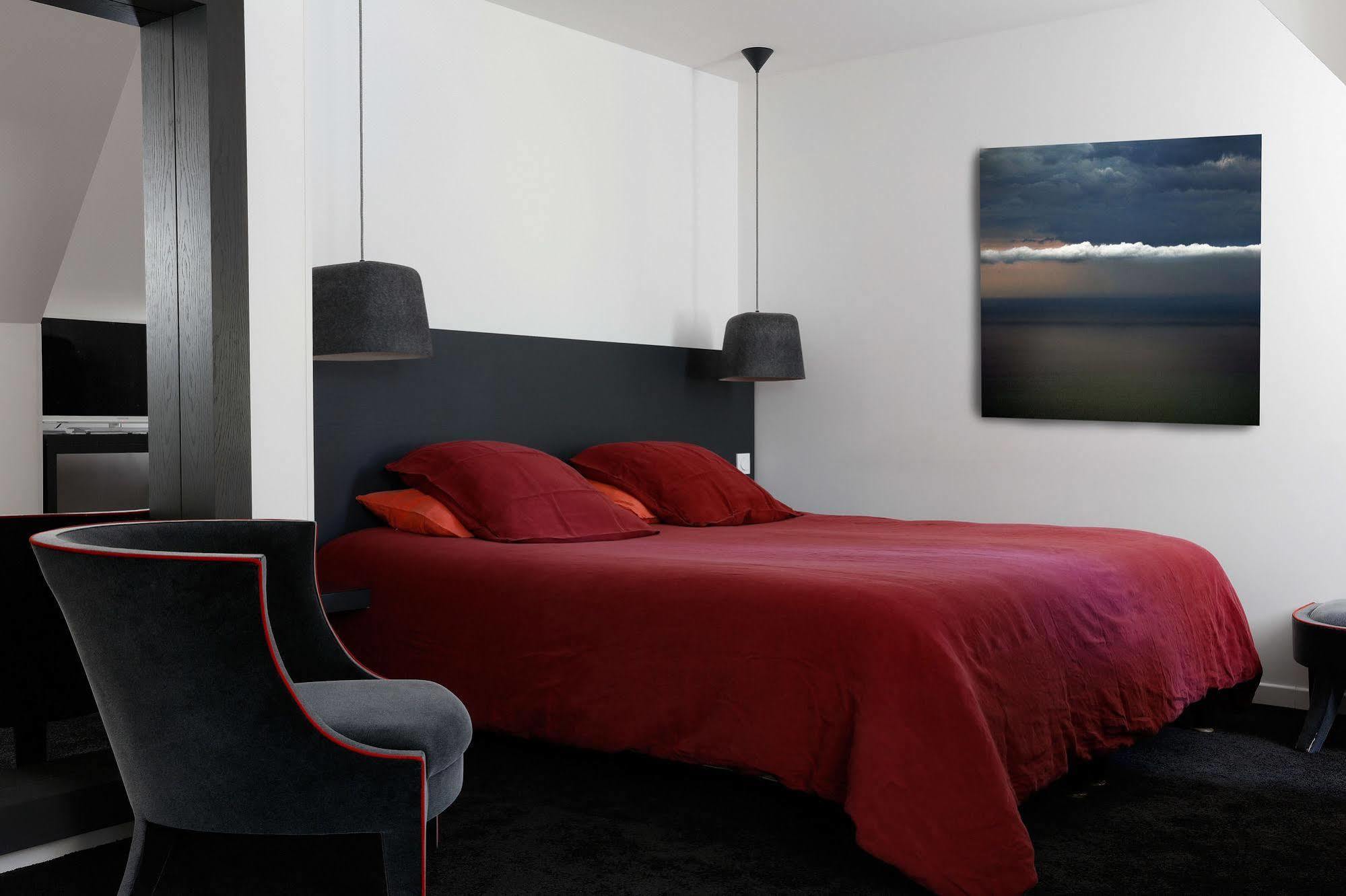 La Chaumiere Hotell Honfleur Exteriör bild