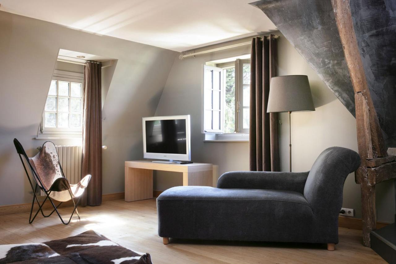 La Chaumiere Hotell Honfleur Exteriör bild
