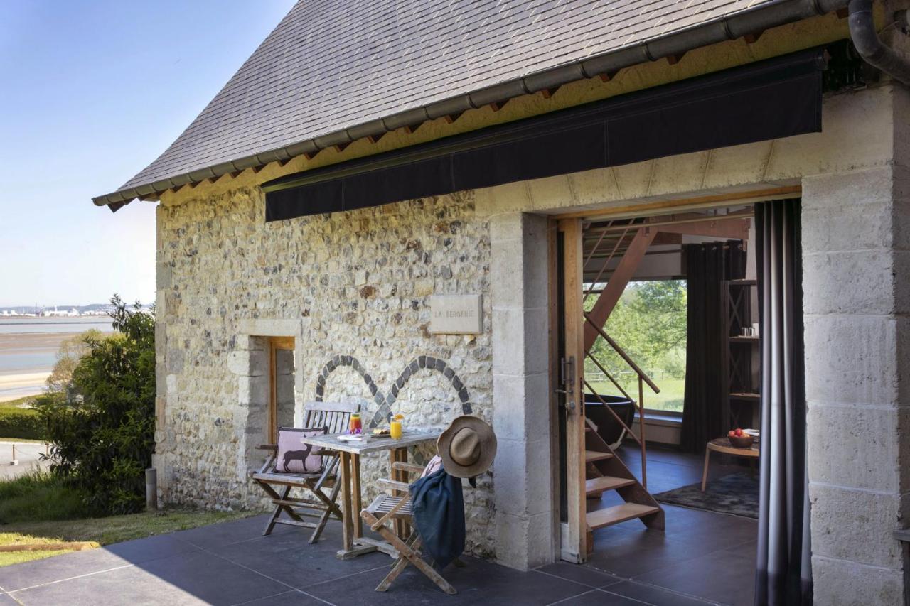 La Chaumiere Hotell Honfleur Exteriör bild